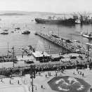 The Royal Yacht arrives in Oslo harbour 2 July (The Royal Court Archives)
